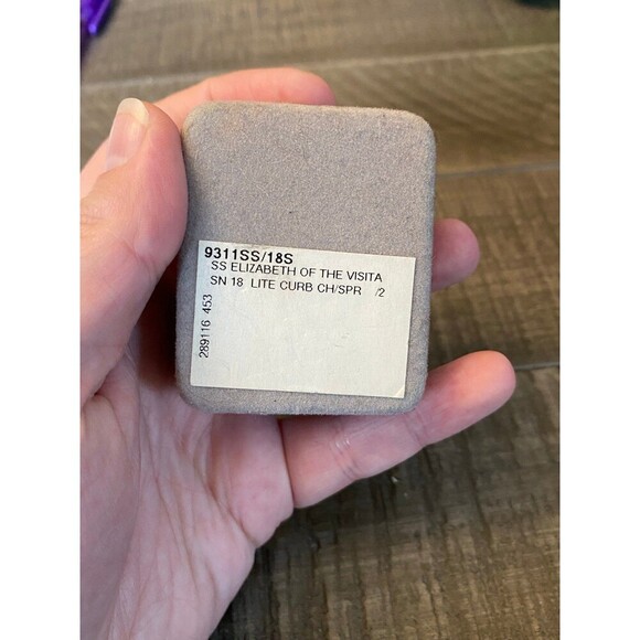 Saint Elizabeth of the Visitation sterling silver necklace - Picture 6 of 6